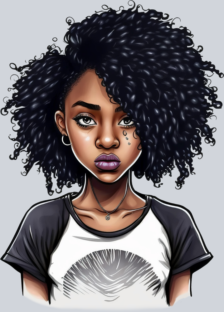 Black Woman True Strength - STK00986