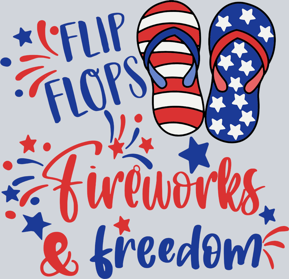 Flip Flop Fireworks And Freedom - STK02038