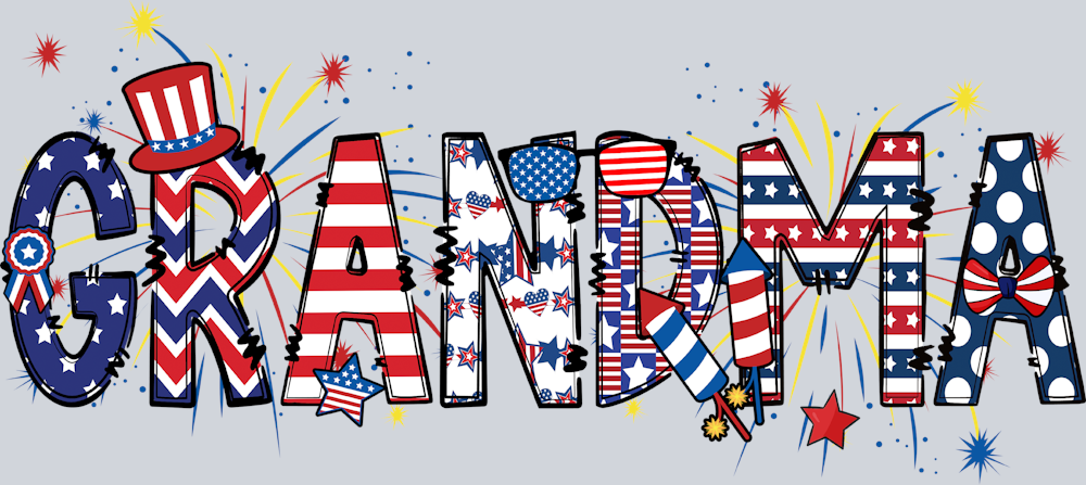 Grandma Patriotic - STK02415