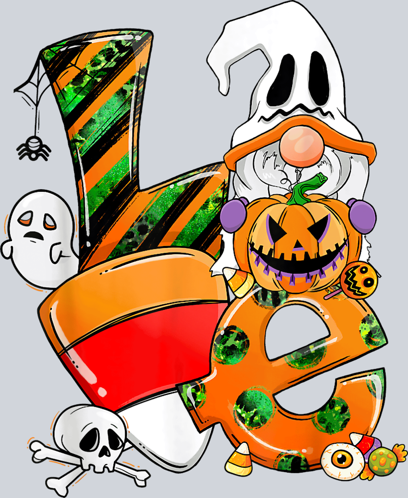 Halloween Gnome Love Candy Corn - STK02478