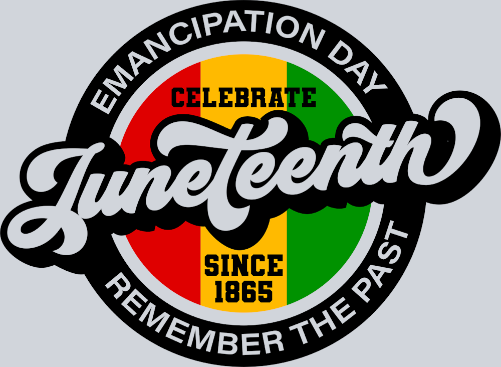 Celebrate Juneteenth Emancipation Day - Black - STK01233