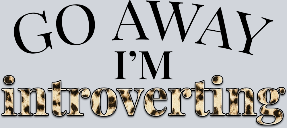 I'm Introverting - STK03061