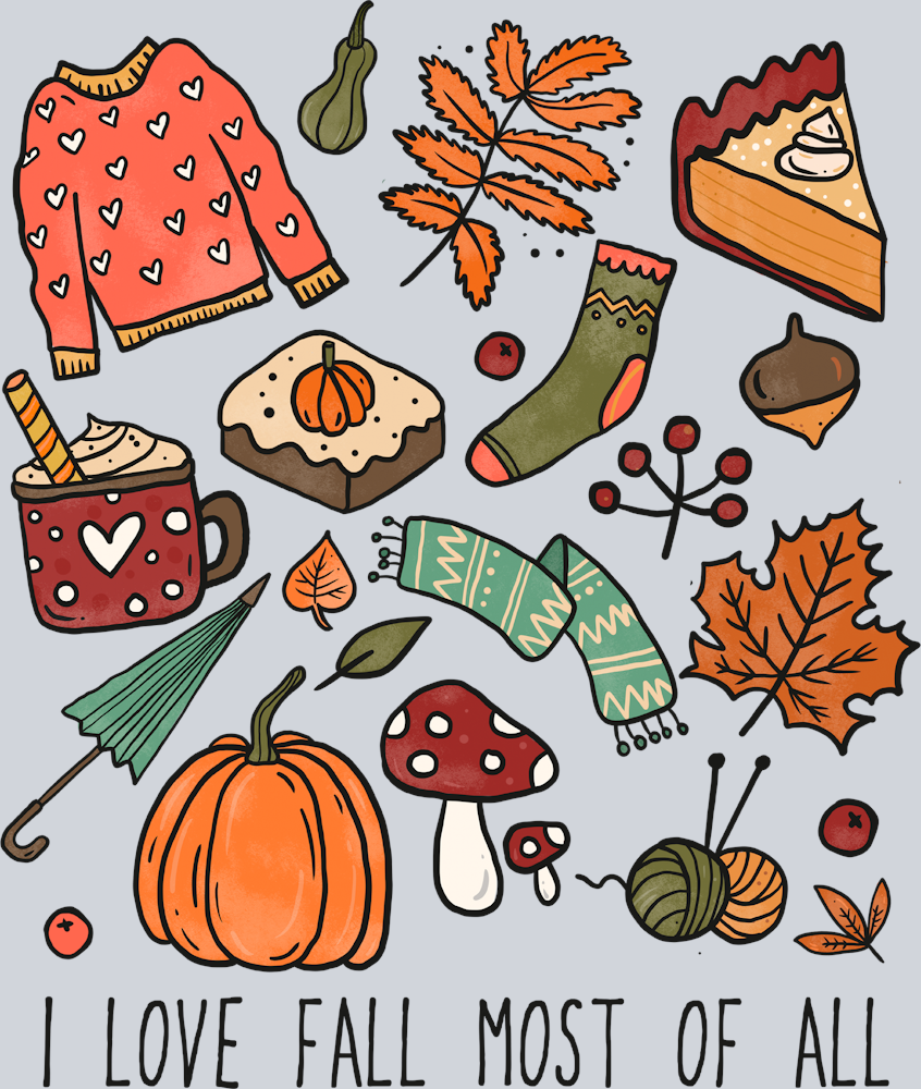 I Love Fall Most Of All 4 - STK07206