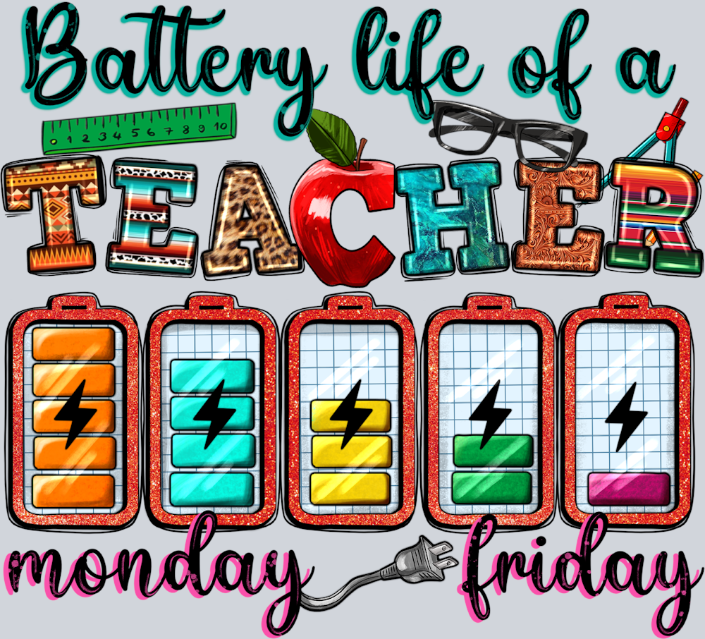 Battery Life Of A Teacher 1 - STK00440