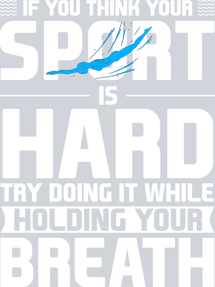 Sports If You Think Your Sport Is Hard White - STK05707