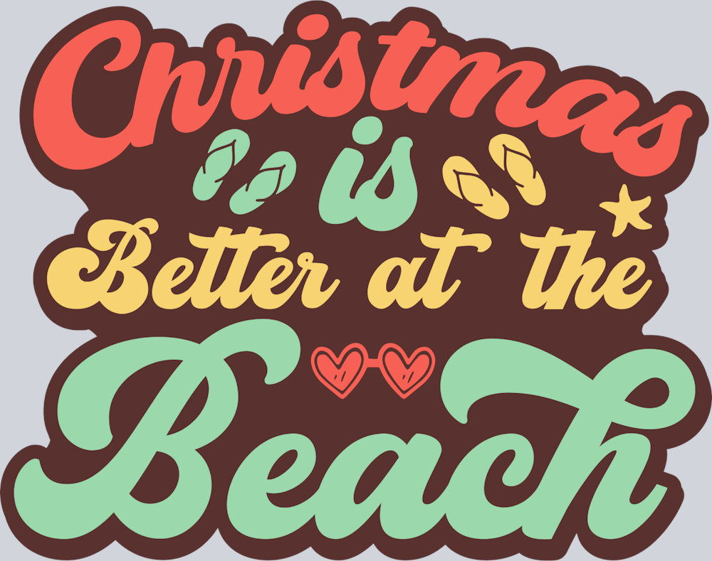 Christmas Is Better At The Beach - STK01318
