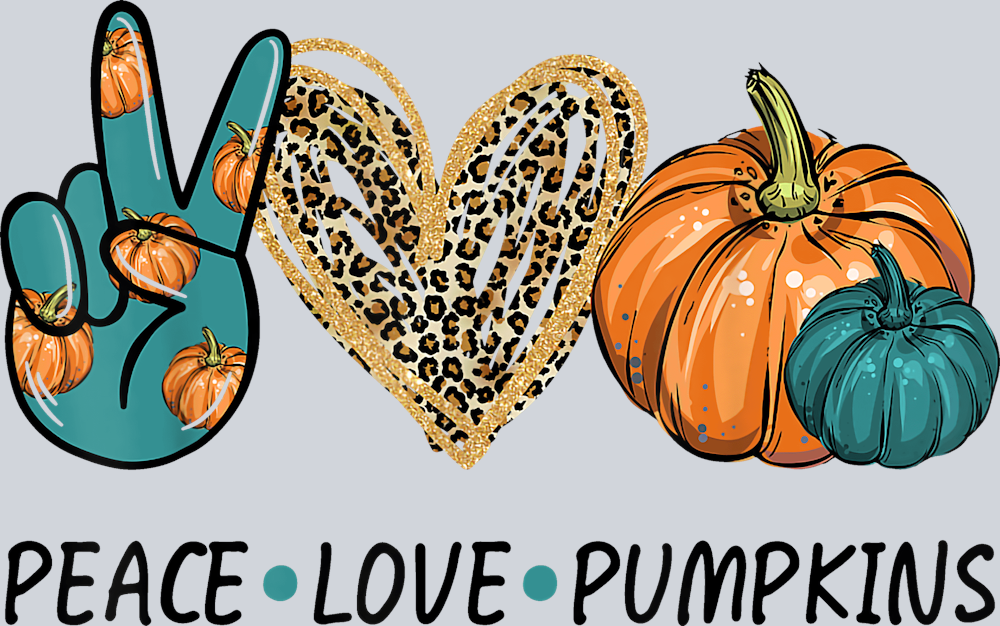 Peace Love Pumpkins - STK04790