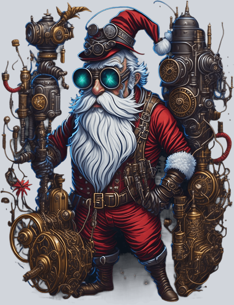 One Steamed Santa 1 - STK04628