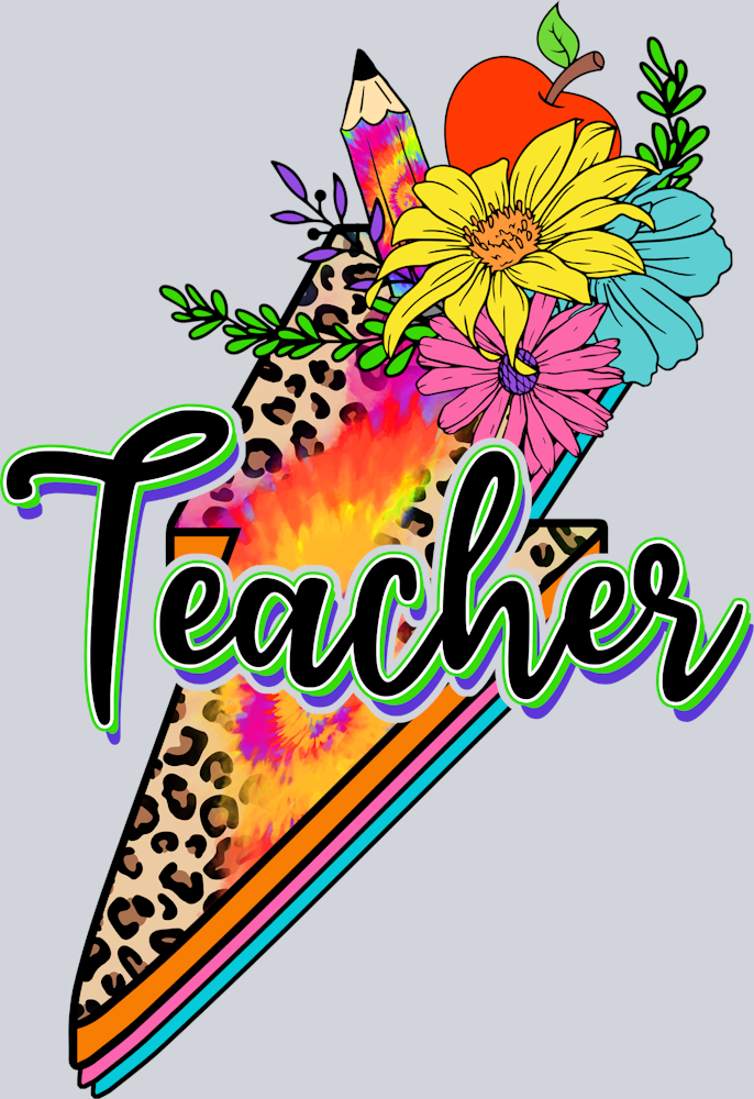 Teacher Flowers Leopard - STK05938