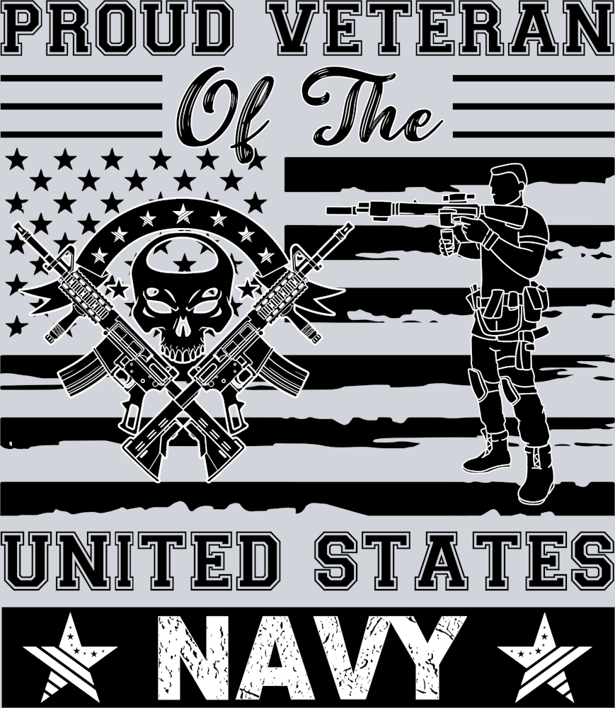 Proud Veteran Of The United States Navy - STK05071