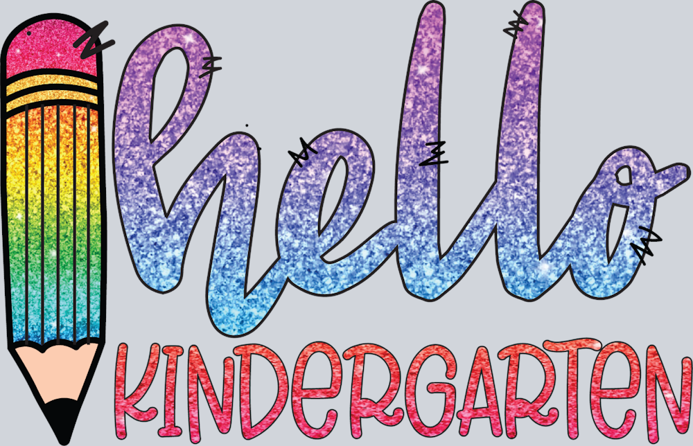 Hello Kindergarten Pencil - STK02703