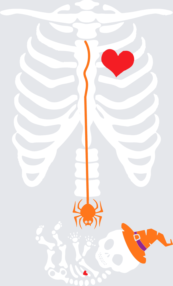 Pregnant Skeleton - STK08179