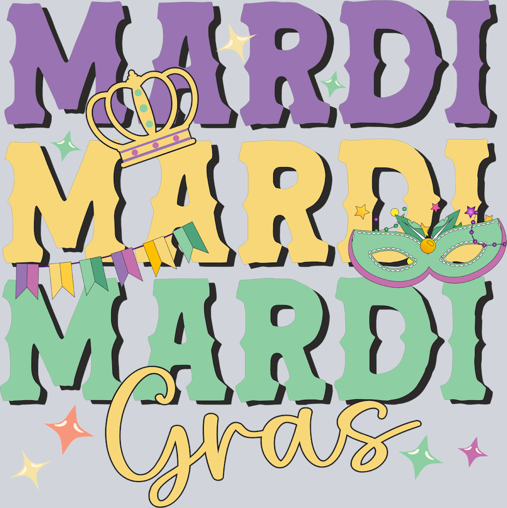 Mardi Gras Triple - STK04106