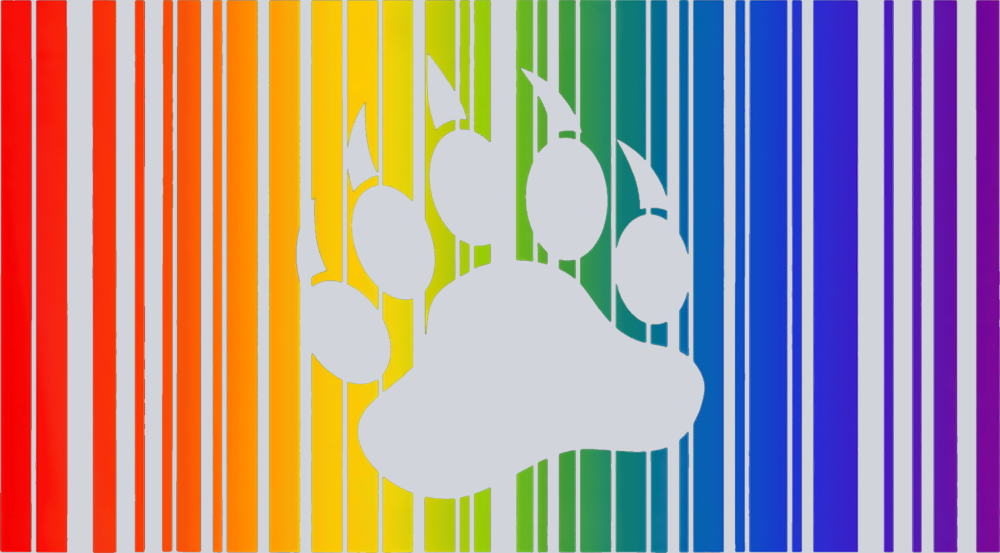 LGBTQ Bear Flag - STK03588