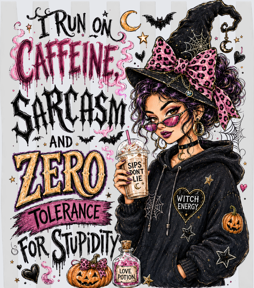 I Run On Caffeine - STK08132