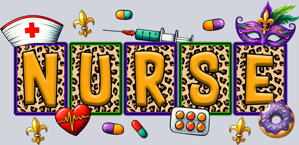 Mardi Gras Nurse 2 - STK04087