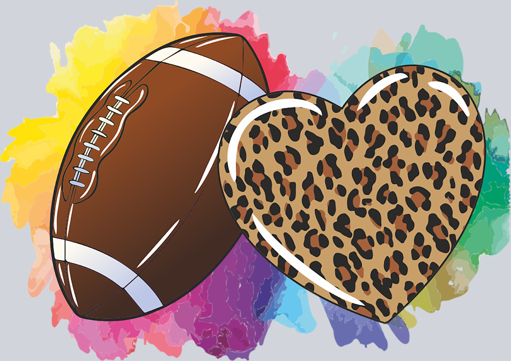 Football Love Leopard - STK02079