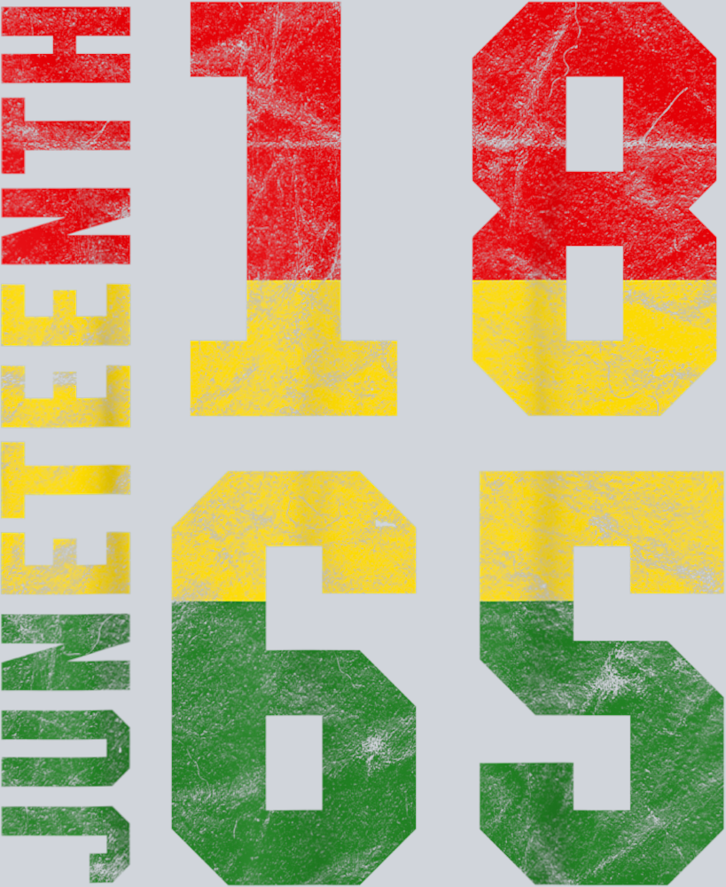 Juneteenth 1865 Red Green And Gold - STK03348