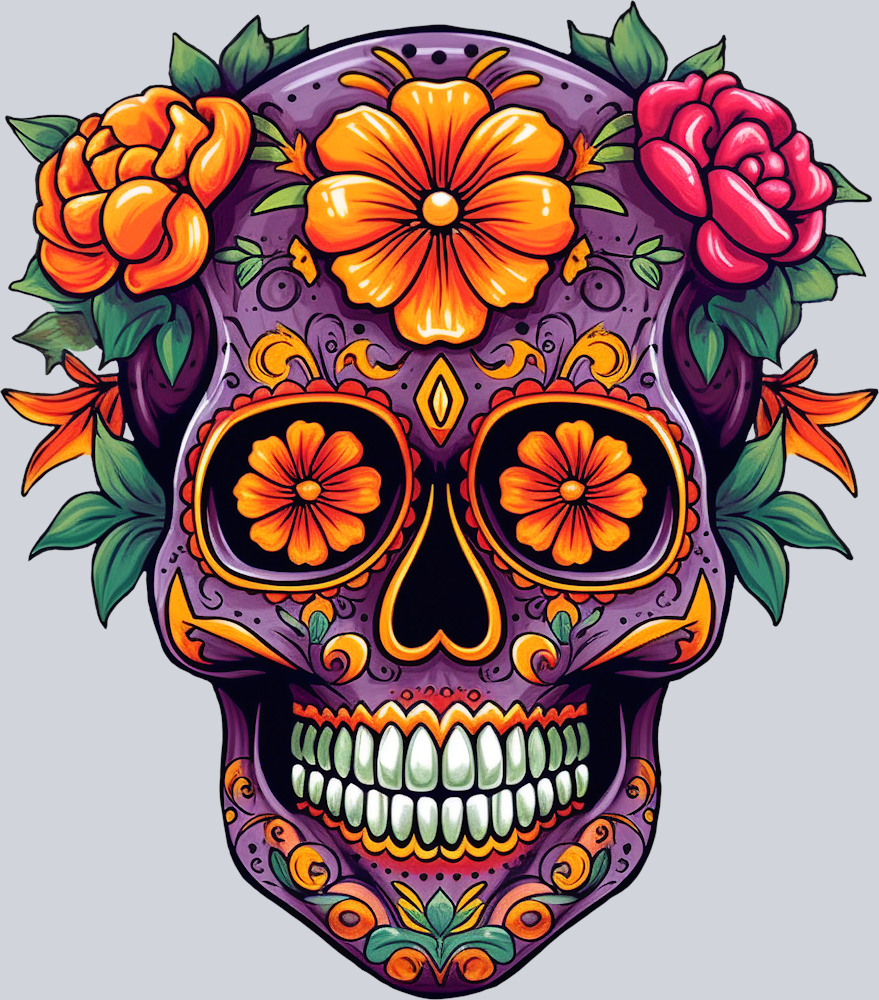 Day Of The Dead Candy Skull 4 - STK01605