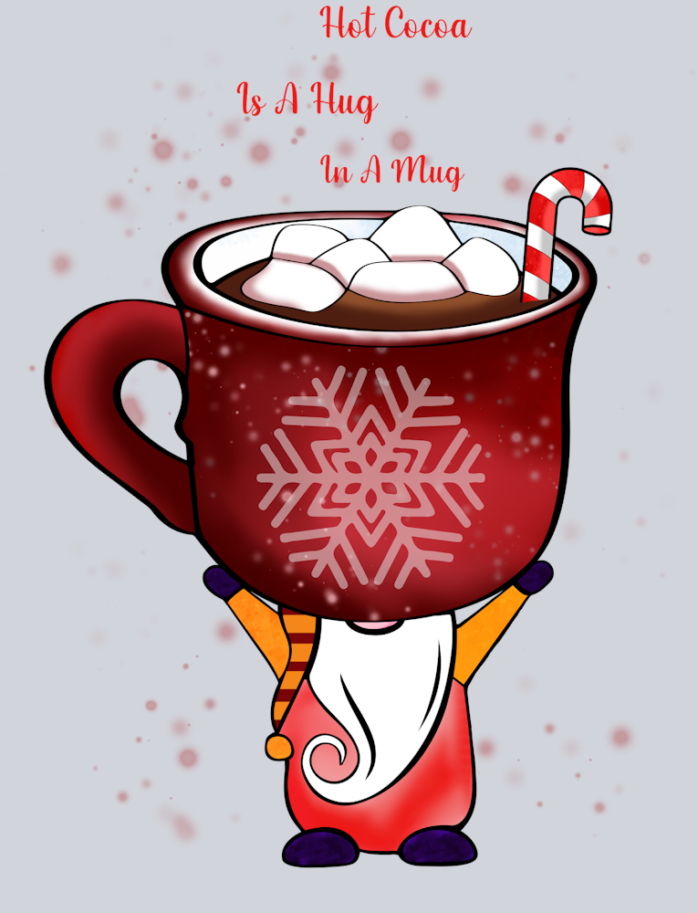 Hot Cocoa Hug Mug Gnome - STK02808