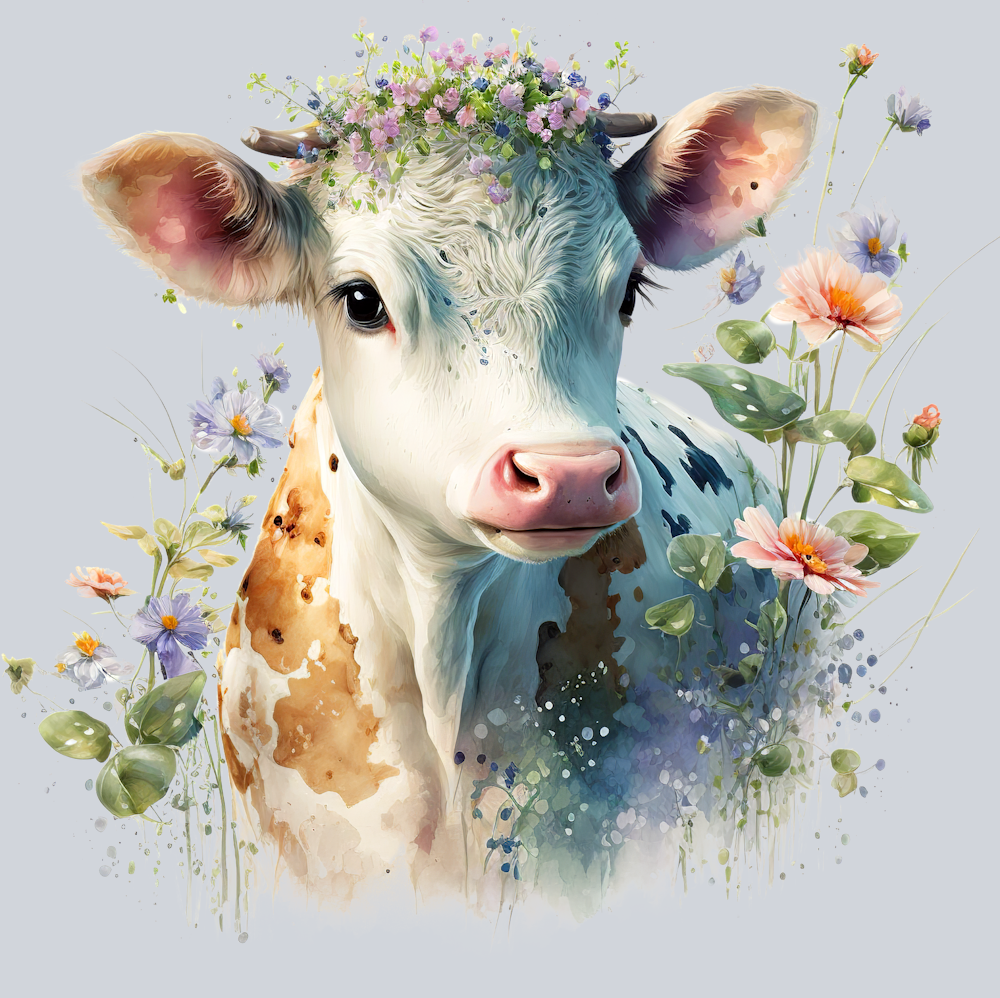 Flower Cow 5 - STK06729