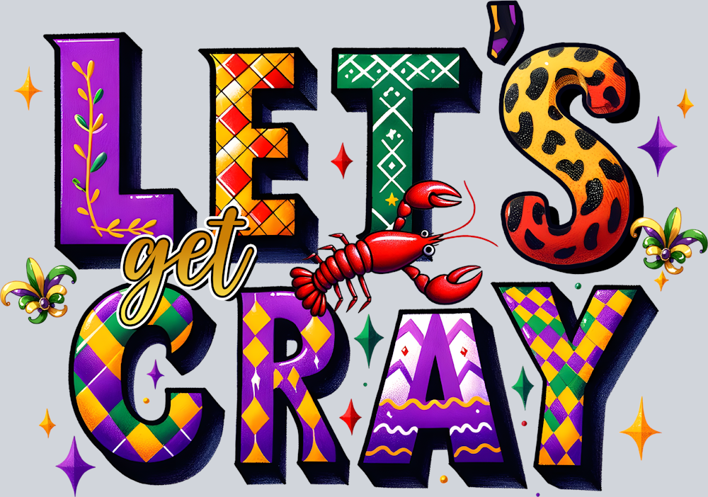 Mardi Gras Lets Get Cray - STK04070