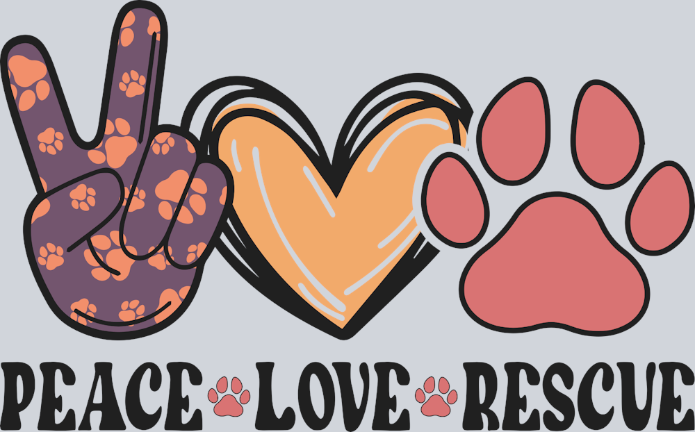 Peace Love Rescue - STK04791