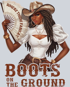 Boots On The Ground Fan - STK01090