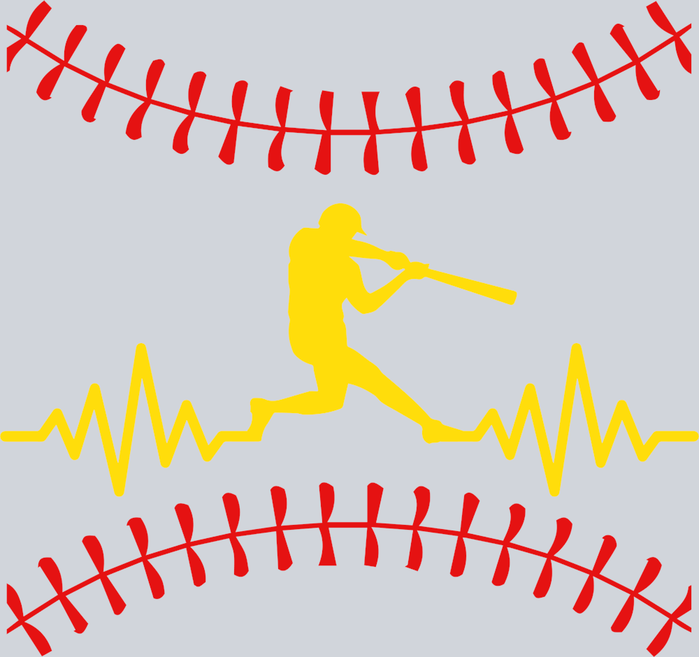 Baseball Heartbeat - STK00404