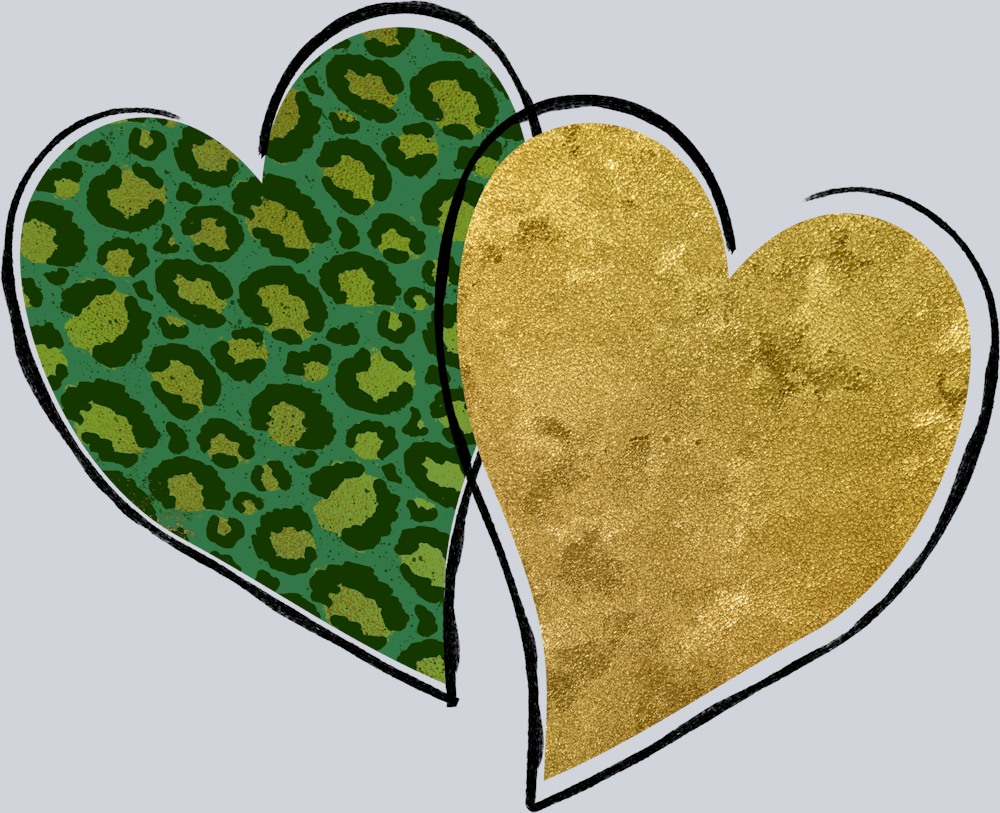 Lucky St Patricks Day Hearts - STK03908