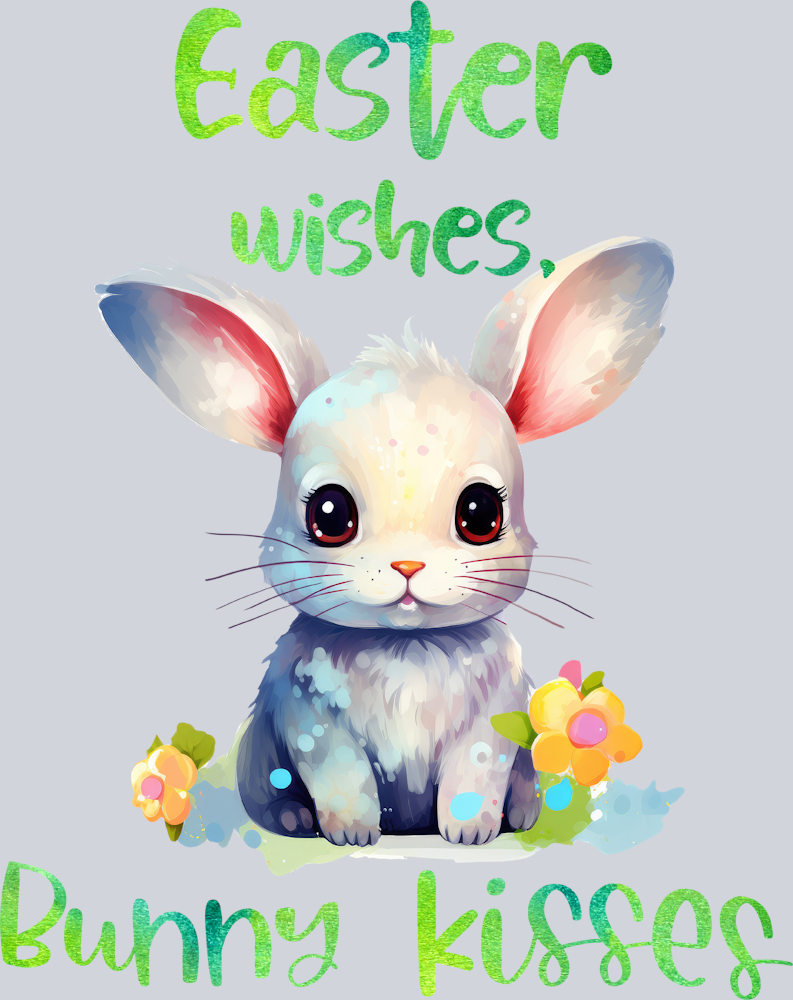 Easter Easter Wisshes Bunny Kisses 3 - STK01765
