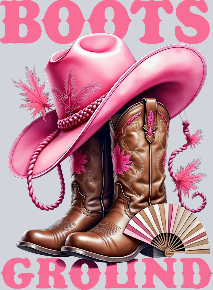 Pink Boots On The Ground - STK04923