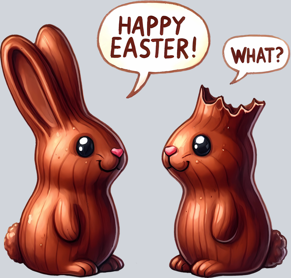 Easter Happy Easter Chocolate - STK01775