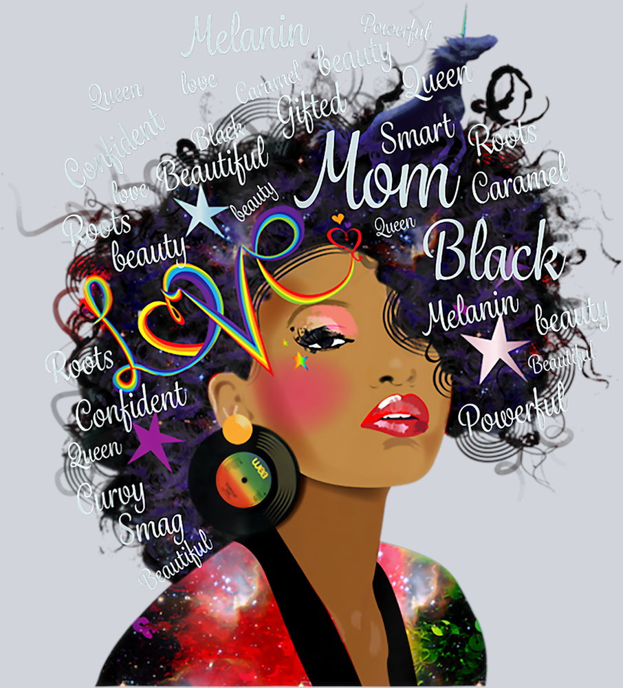 Love Black Mom - STK03706