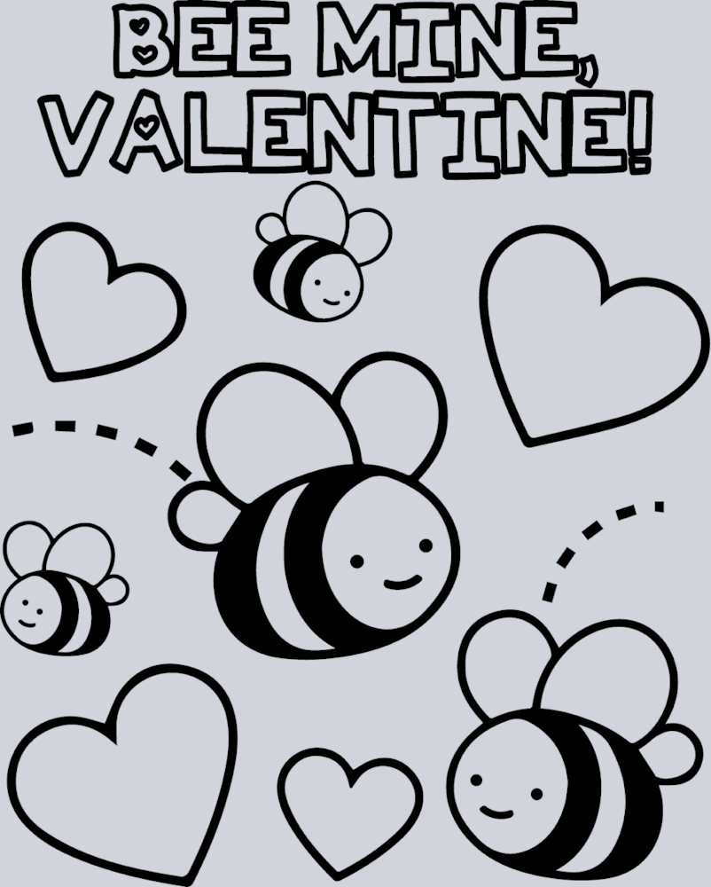 Bee Mine Valentine - STK00532