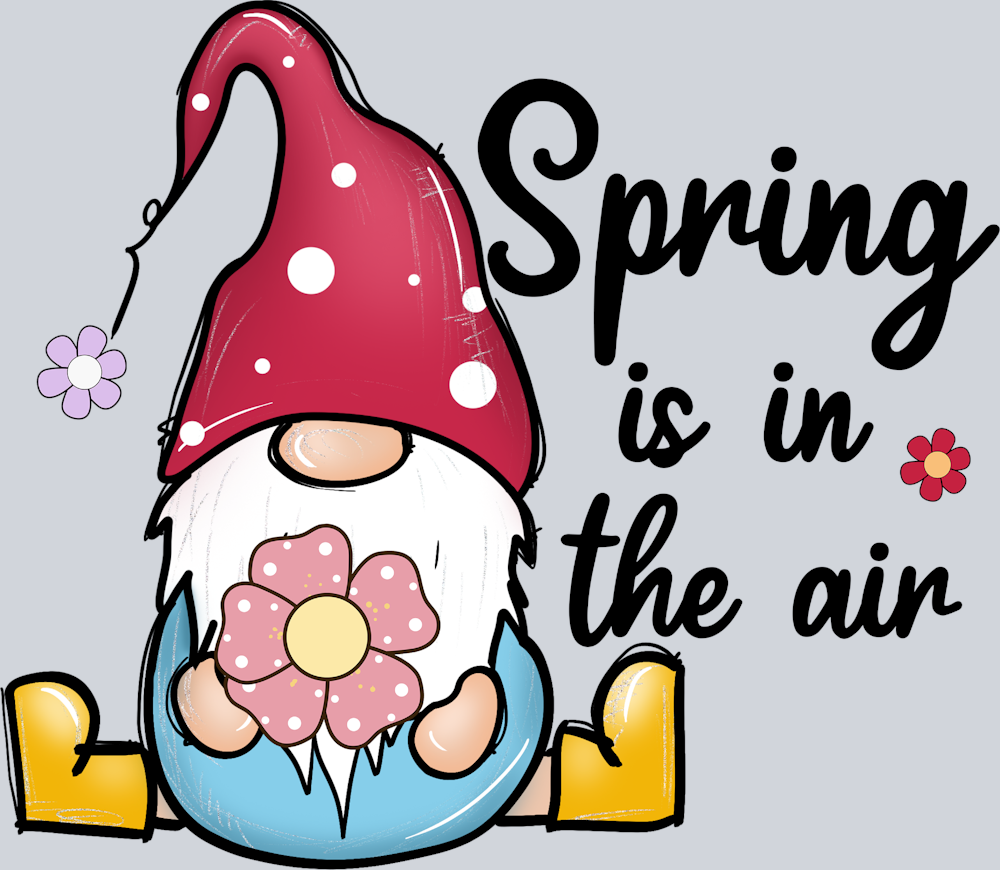 Gnomes Spring Is In The Air - STK07266