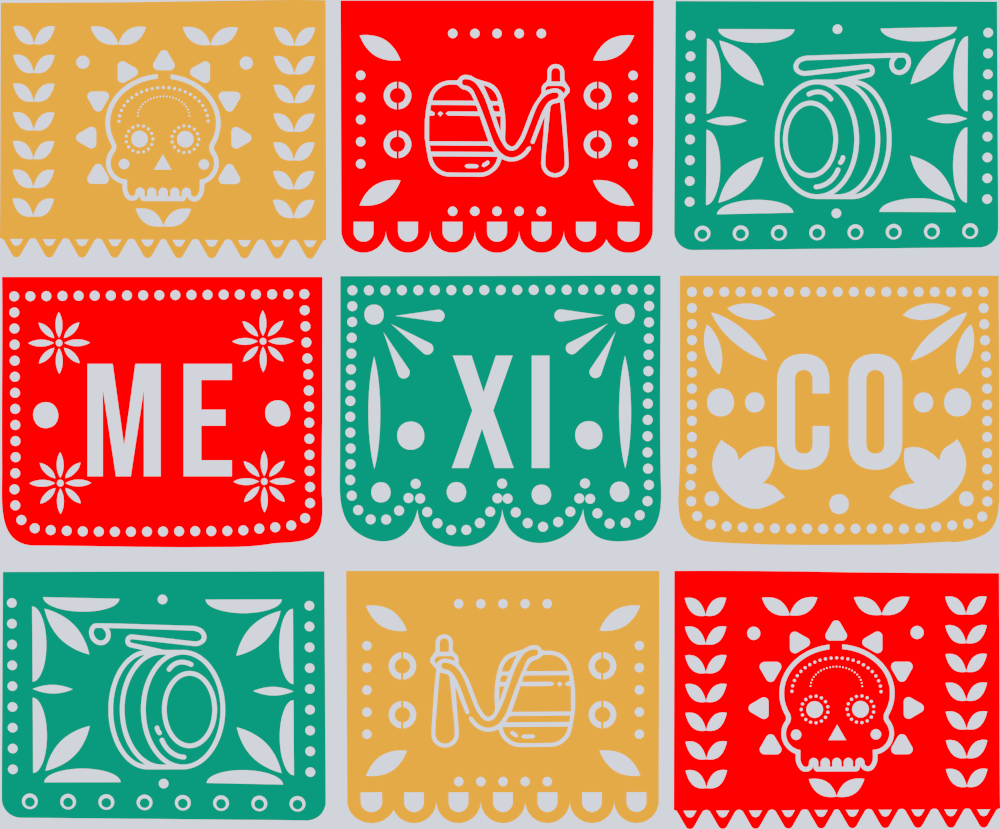 Papel Picado Mexico - STK04681