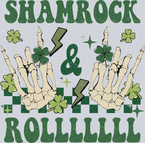 Skeleton Shamrock And Roll - STK05518