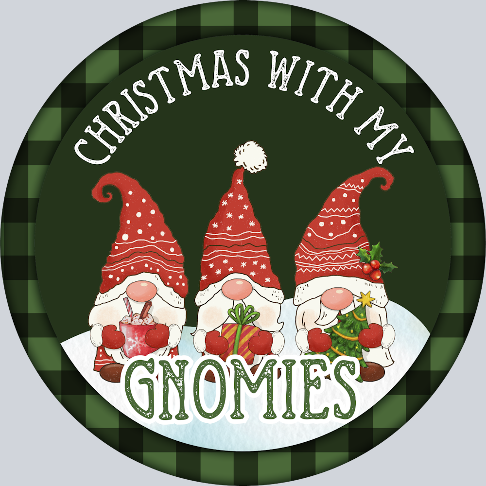 Christmas With My Gnomies - STK01341