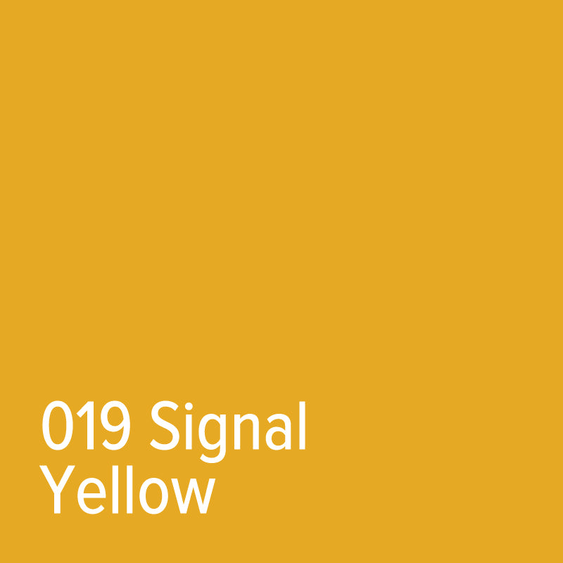 019 Signal Yellow Adhesive Vinyl