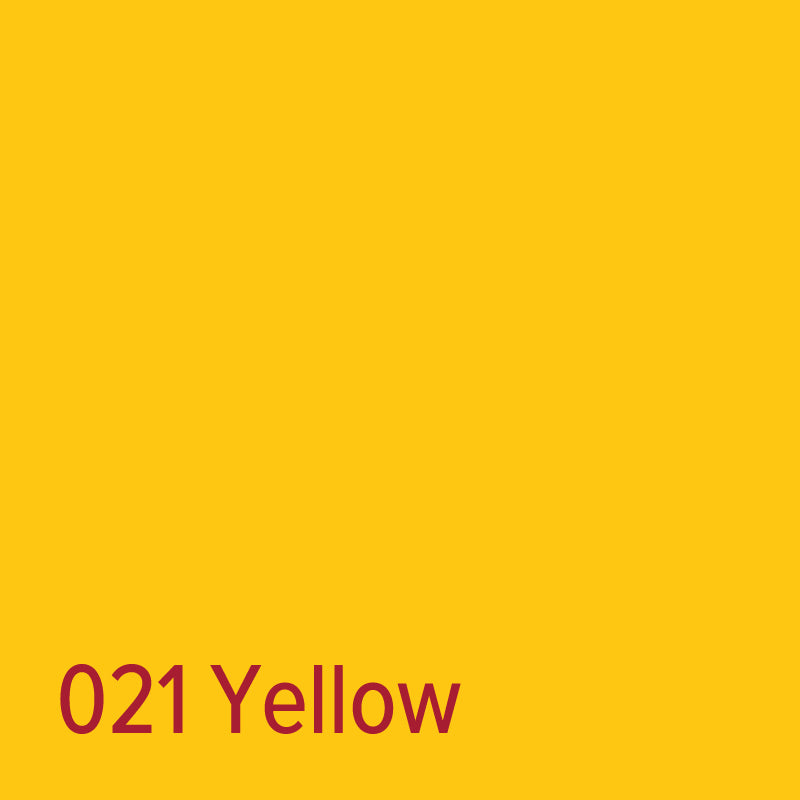 Oracal 021 Yellow Permanent Vinyl