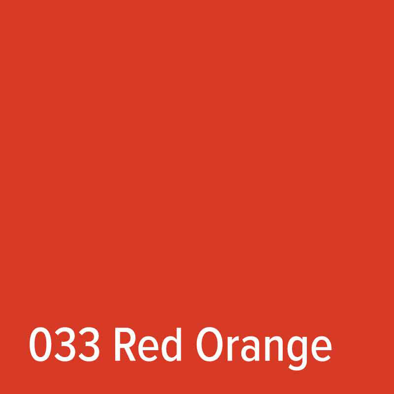 033 Red Orange Transparent Adhesive Vinyl | Oracal 8300