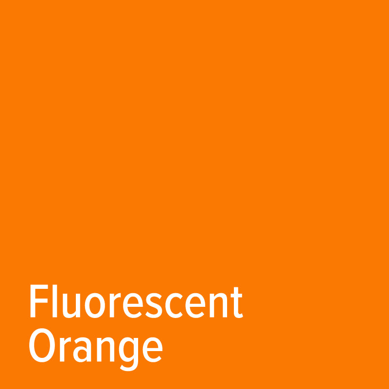 Fluorescent Orange Oracal 6510 Permanent Vinyl