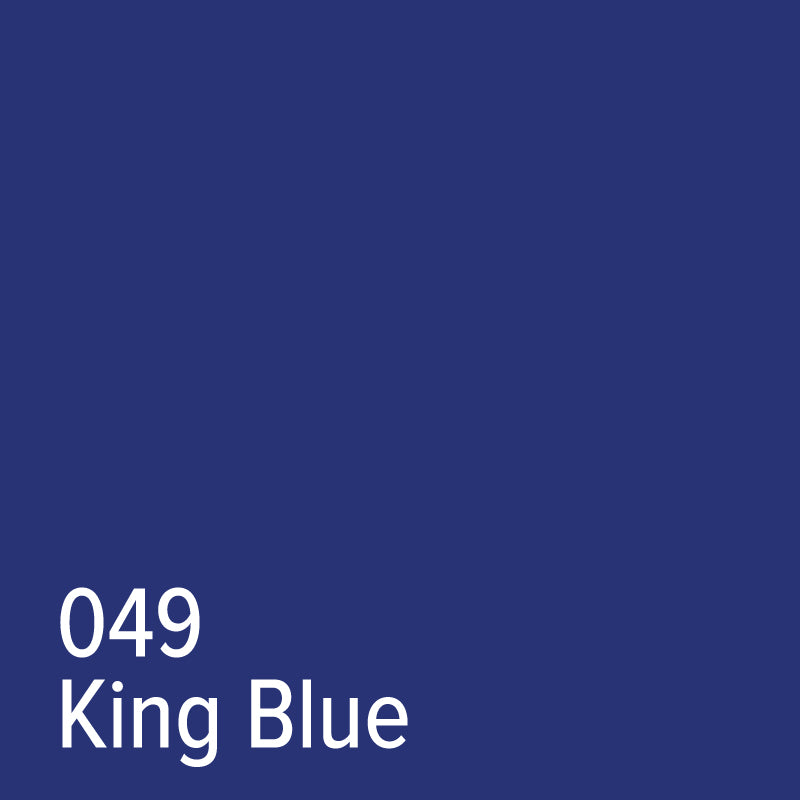 049 King Blue Transparent Adhesive Vinyl | Oracal 8300