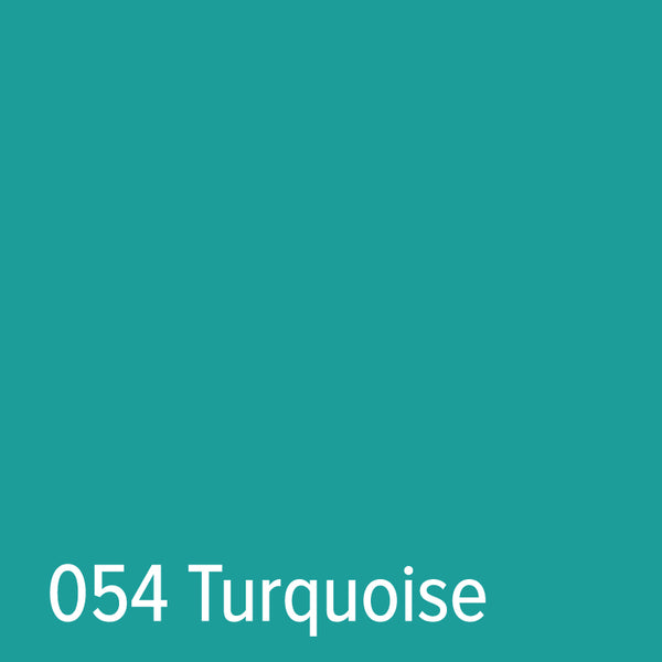 24\" X 10y Oracal 651 054 Gloss Turquoise Intermediate Calendered