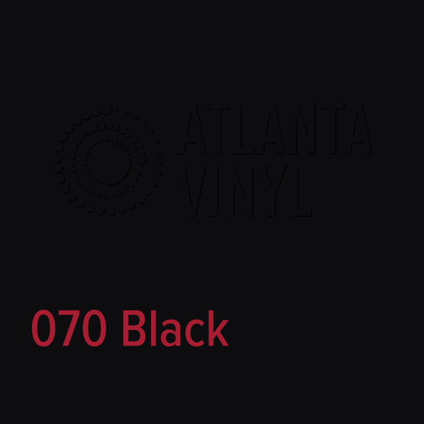 Matte Black Adhesive Vinyl Rolls - 24
