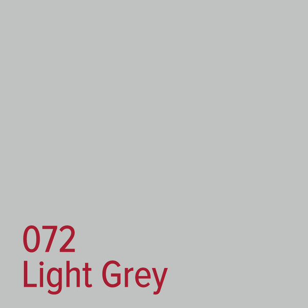 072 Light Grey - Adhesive Vinyl | Oracal 651 - Atlanta Vinyl