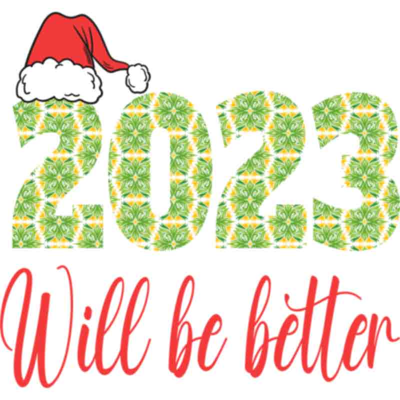 2023 Better Santa Hat (DTF Transfer)