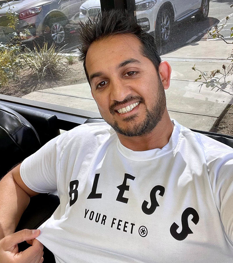 Silky Socks™ White Sublimation T-Shirt