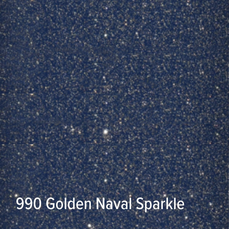 990 Golden Naval Sparkling Glitter Adhesive Vinyl | Oracal 851